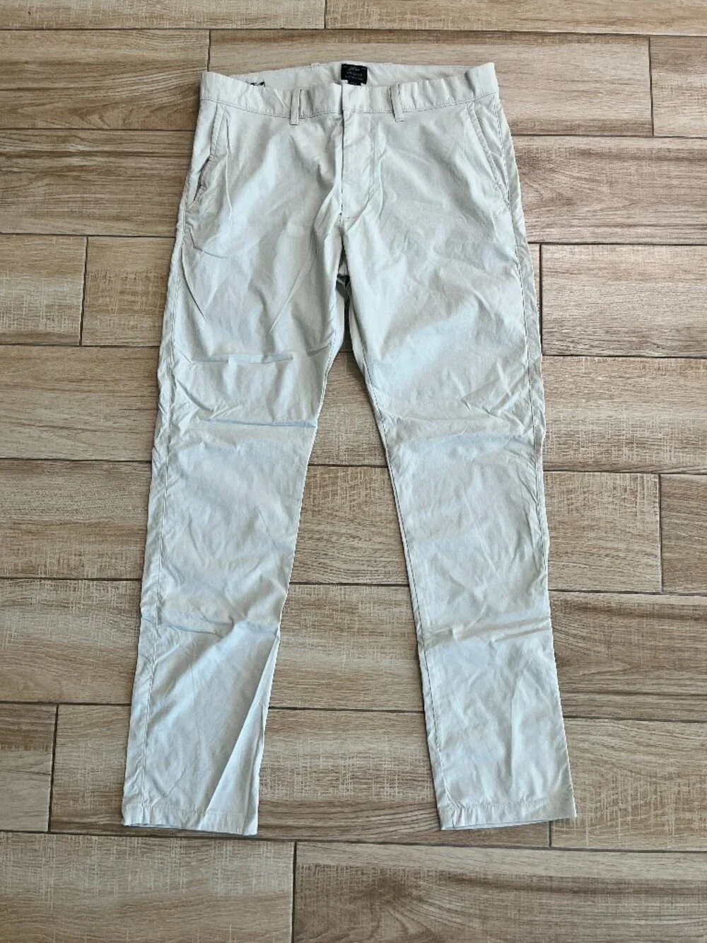 Mens J. Crew Tan 484 Slim Stretch Pants - 31x30